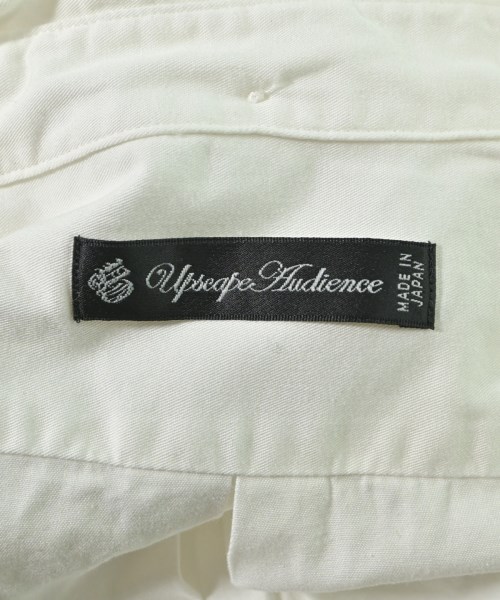 Upscape Audience（アップスケープオーディエンス）カジュアルシャツ 白 サイズ:L メンズ/2200642404022