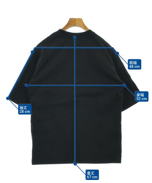 Upscape Audience（アップスケープオーディエンス）Tシャツ・カットソー 黒 サイズ:M メンズ/2200652937190