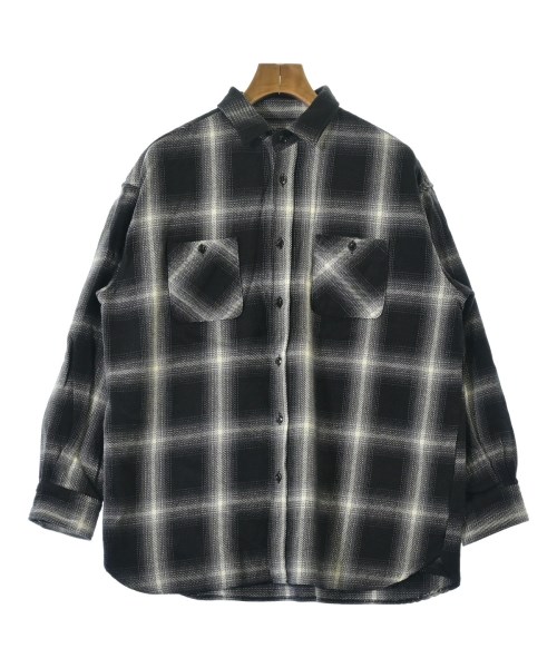 Upscape Audience(アップスケープオーディエンス)カジュアルシャツ 黒 サイズ:M/2200665219177