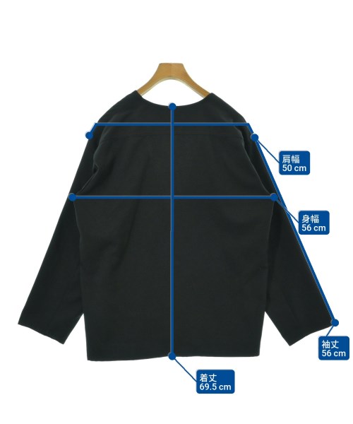 Upscape Audience（アップスケープオーディエンス）カジュアルジャケット 黒 サイズ:L メンズ/2200665724145