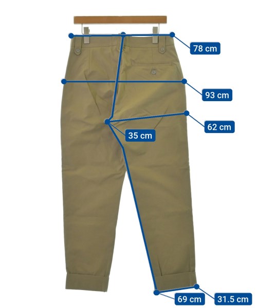 Hackney Union Work House（ハックニーユニオンワークハウス）チノパン ベージュ サイズ:34(S位) メンズ/2200531477083