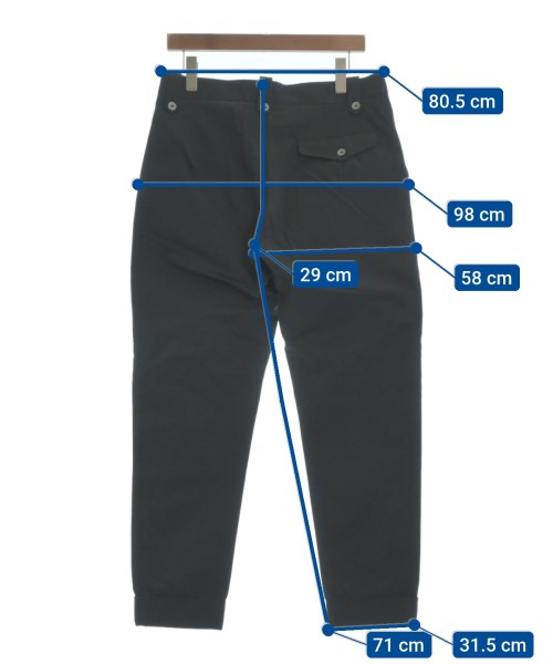 Hackney Union Work House（ハックニーユニオンワークハウス）チノパン 紺 サイズ:34(XL位) メンズ/2200531477120