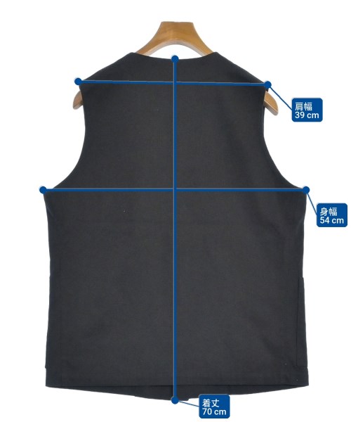 Hackney Union Work House（ハックニーユニオンワークハウス）カジュアルシャツ 黒 サイズ:-(M位) メンズ/2200672508011