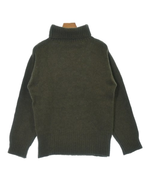 Hackney Union Work House(ハックニーユニオンワークハウス)ニット・セーター カーキ サイズ:L/2200692938324