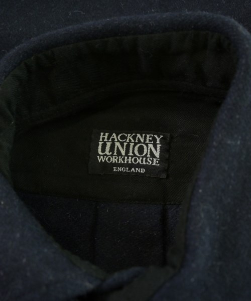 Hackney Union Work House（ハックニーユニオンワークハウス）カジュアルシャツ 紺 サイズ:38(S位) メンズ/2200692938355