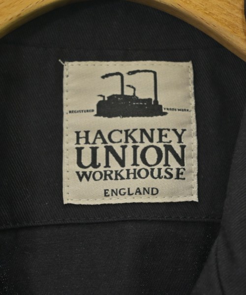 Hackney Union Work House（ハックニーユニオンワークハウス）カジュアルシャツ 黒 サイズ:38(M位) メンズ/2200692938423