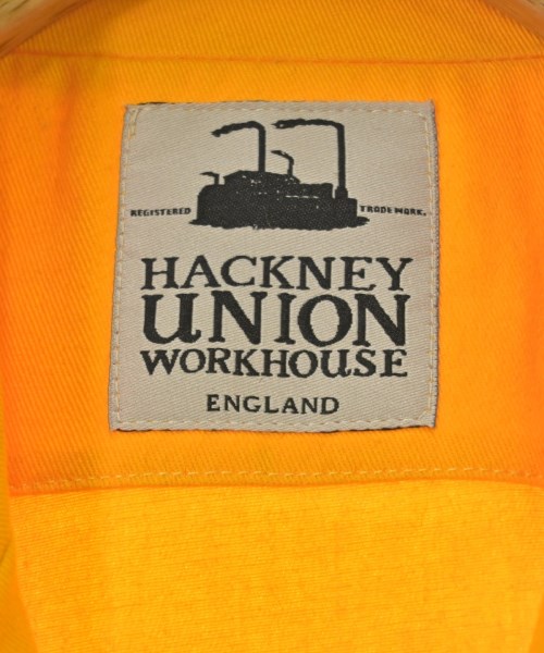 Hackney Union Work House（ハックニーユニオンワークハウス）カジュアルシャツ 黄 サイズ:38(M位) メンズ/2200692938447