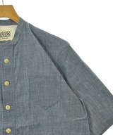 Hackney Union Work House（ハックニーユニオンワークハウス）カジュアルシャツ 青 サイズ:38(S位) メンズ/2200692938515