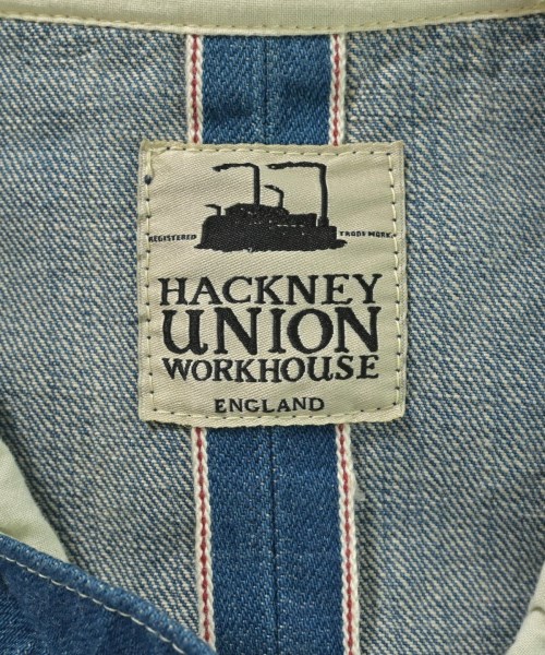 Hackney Union Work House（ハックニーユニオンワークハウス）カジュアルジャケット 青 サイズ:38(M位) メンズ/2200698376038
