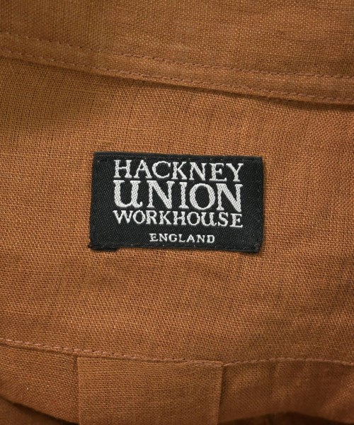 Hackney Union Work House（ハックニーユニオンワークハウス）カジュアルシャツ 茶 サイズ:38(M位) メンズ/2200698376045
