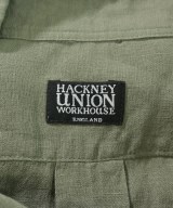 Hackney Union Work House（ハックニーユニオンワークハウス）カジュアルシャツ カーキ サイズ:38(M位) メンズ/2200698376083