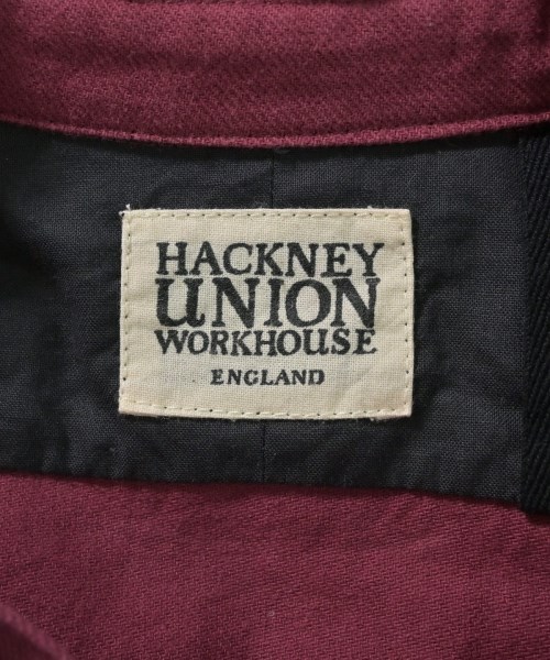 Hackney Union Work House（ハックニーユニオンワークハウス）カジュアルシャツ 赤 サイズ:36(S位) メンズ/2200698376168