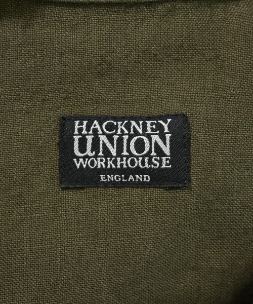 Hackney Union Work House（ハックニーユニオンワークハウス）カジュアルシャツ カーキ サイズ:38(S位) メンズ/2200698376298