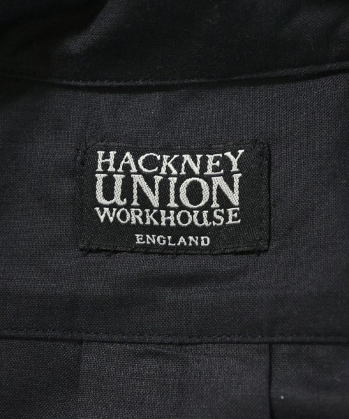 Hackney Union Work House（ハックニーユニオンワークハウス）カジュアルシャツ 黒 サイズ:40(M位) メンズ/2200698376311