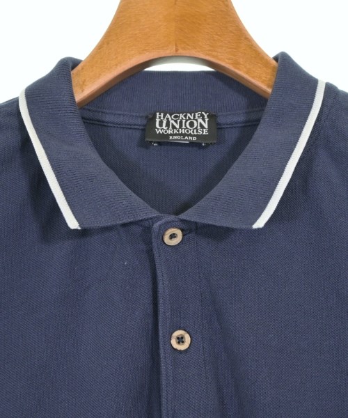 Hackney Union Work House（ハックニーユニオンワークハウス）ポロシャツ 紺 サイズ:M メンズ/2200698376366