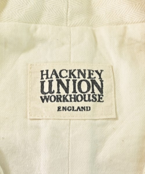 Hackney Union Work House（ハックニーユニオンワークハウス）カジュアルシャツ 白 サイズ:40(M位) メンズ/2200699420020