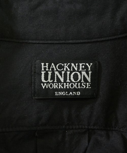 Hackney Union Work House（ハックニーユニオンワークハウス）カジュアルシャツ 黒 サイズ:38(S位) メンズ/2200699420105