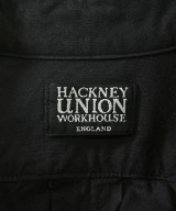 Hackney Union Work House（ハックニーユニオンワークハウス）カジュアルシャツ 黒 サイズ:38(S位) メンズ/2200699420105