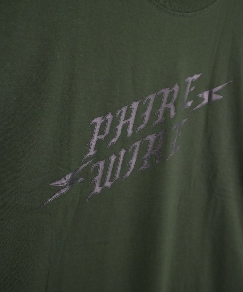 PHIRE WIRE（ファイヤーワイヤー）Tシャツ・カットソー 緑 サイズ:F メンズ/2200475509123