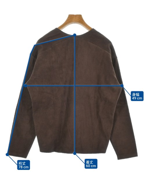 THING FABRICS（シングファブリックス）Tシャツ・カットソー 茶 サイズ:0(XS位) レディース/2200612787285