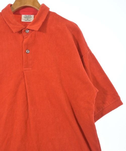 THING FABRICS（シングファブリックス）ポロシャツ 赤 サイズ:0(XS位) レディース/2200615806020