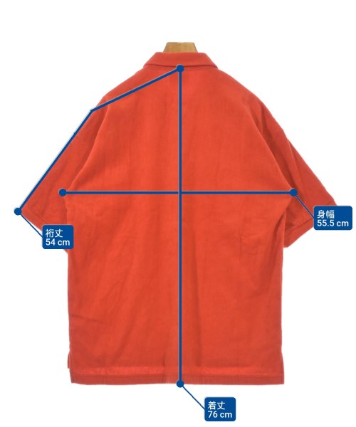 THING FABRICS（シングファブリックス）ポロシャツ 赤 サイズ:0(XS位) レディース/2200615806020