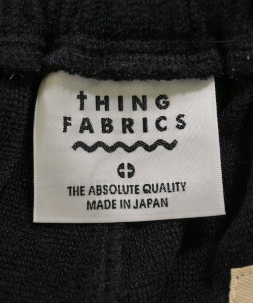 THING FABRICS（シングファブリックス）ショートパンツ 黒 サイズ:1(S位) メンズ/2200611854070