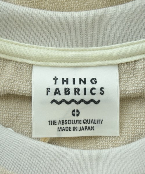 THING FABRICS（シングファブリックス）Tシャツ・カットソー ベージュ サイズ:2(M位) レディース/2200649273096