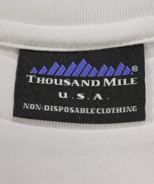 THOUSAND MILE（サウザンドマイル）Tシャツ・カットソー 白 サイズ:F メンズ/2200714648057