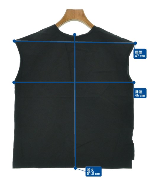 THOUSAND MILE（サウザンドマイル）ブラウス 黒 サイズ:S レディース/2200668837071