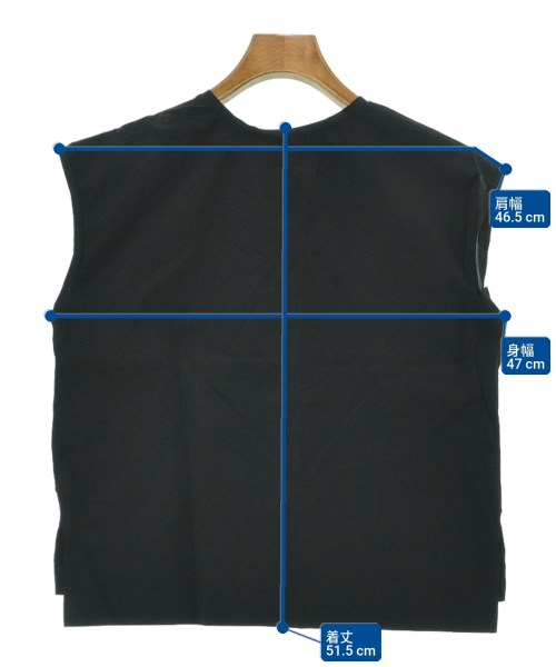 THOUSAND MILE（サウザンドマイル）ブラウス 黒 サイズ:S レディース/2200668837088