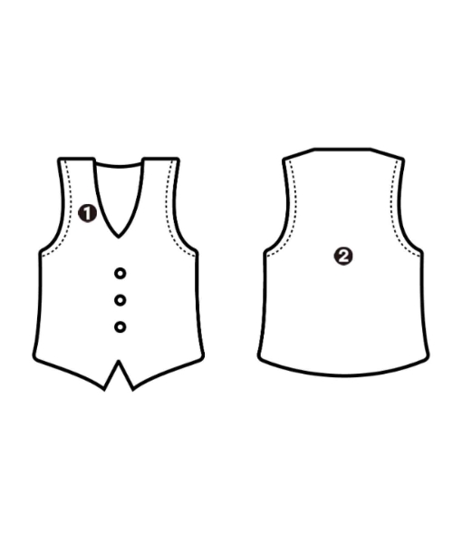 aerre（アエル）ベスト グレー サイズ:38(M位) レディース/2200675440028