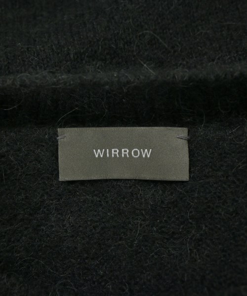 WIRROW（ウィロウ）ニット・セーター 黒 サイズ:1(S位) レディース/2200675837071