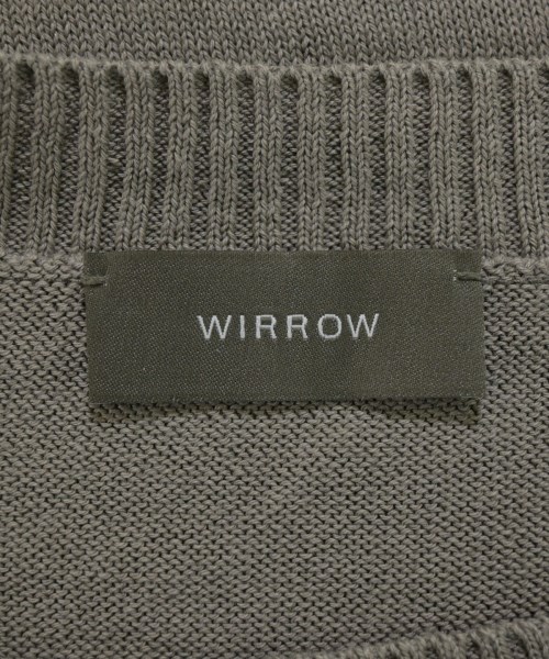 WIRROW（ウィロウ）ベスト グレー サイズ:1(S位) レディース/2200647350294