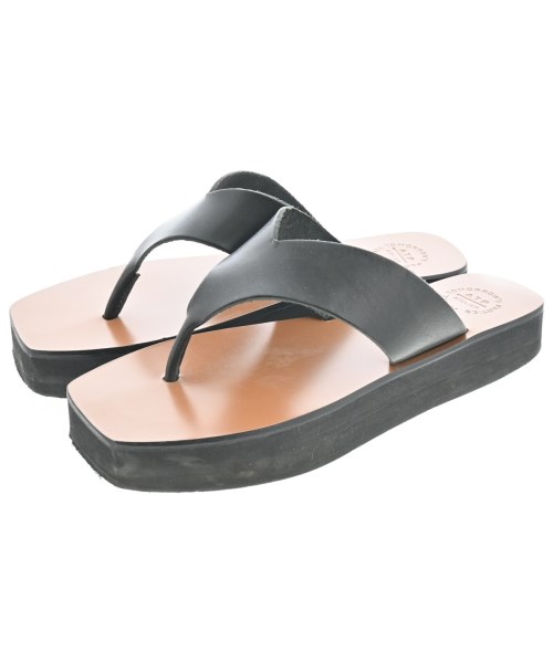 ATP ATELIER(エーティーピーアトリエ)サンダル 黒 サイズ:EU37(23.5cm位)/2200667374058