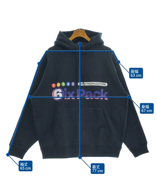 CREATIVE DRUG STORE（クリエイティブドラッグストア）パーカー 紺 サイズ:XL メンズ/2200622353012