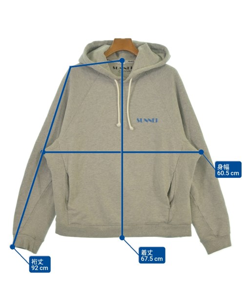 SUNNEI（スンネイ）パーカー グレー サイズ:S メンズ/2200633095031