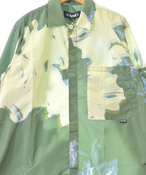SUNNEI（スンネイ）カジュアルシャツ 緑 サイズ:M メンズ/2200675749022
