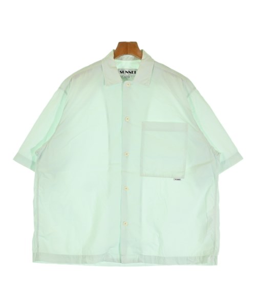 SUNNEI(スンネイ)カジュアルシャツ 青 サイズ:S/2200679304104