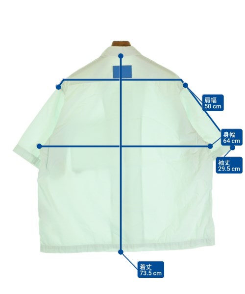 SUNNEI（スンネイ）カジュアルシャツ 青 サイズ:S メンズ/2200679304104