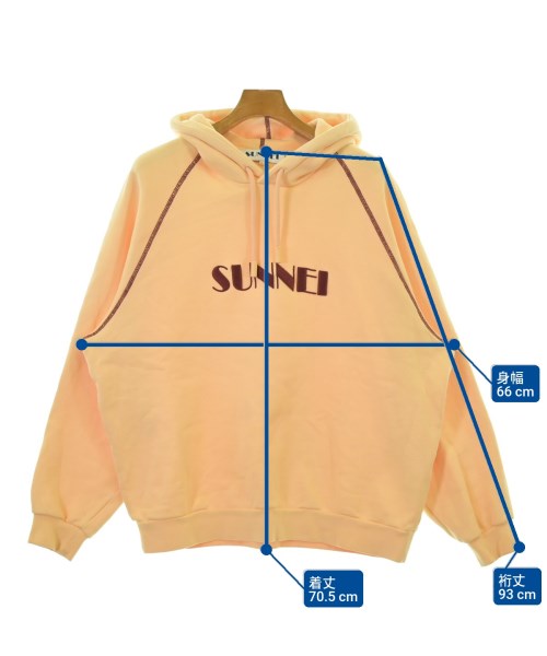 SUNNEI（スンネイ）パーカー オレンジ サイズ:L メンズ/2200678580011