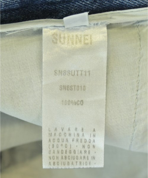 SUNNEI（スンネイ）デニムパンツ 青 サイズ:S メンズ/2200701775018
