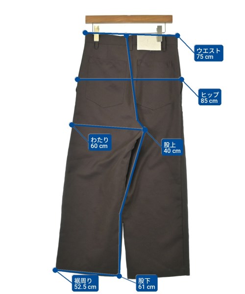 SUNNEI（スンネイ）その他 茶 サイズ:XS メンズ/2200698158030