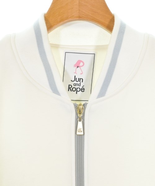 Jun and Rope'（ジュン　アンド　ロペ）スウェット 白 サイズ:L レディース/2200648712039