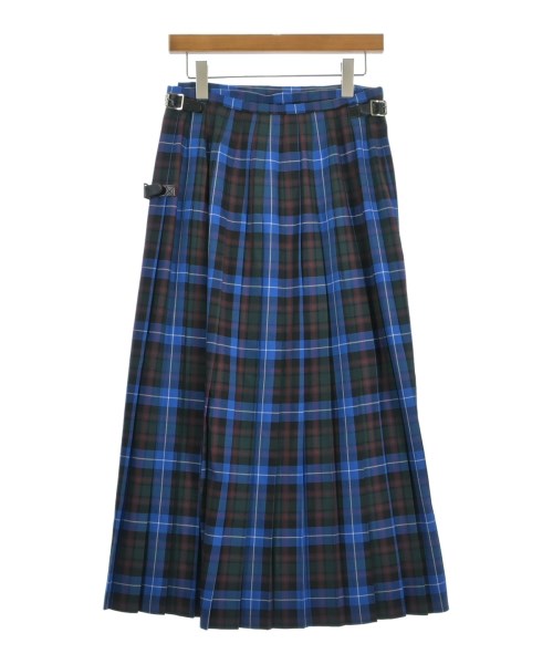 glen fyne（グレンファイン）ロング・マキシ丈スカート 青 サイズ:2(M位) レディース/2200618412020