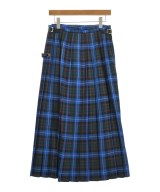 glen fyne（グレンファイン）ロング・マキシ丈スカート 青 サイズ:2(M位) レディース/2200618412020