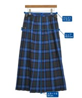 glen fyne（グレンファイン）ロング・マキシ丈スカート 青 サイズ:2(M位) レディース/2200618412020