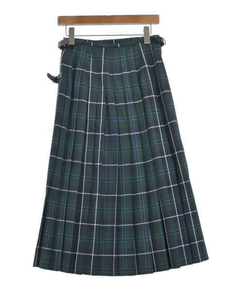glen fyne（グレンファイン）ロング・マキシ丈スカート 緑 サイズ:-(M位) レディース/2200672305016