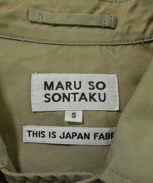 SONTAKU（ソンタク）ステンカラーコート カーキ サイズ:S メンズ/2200624209041