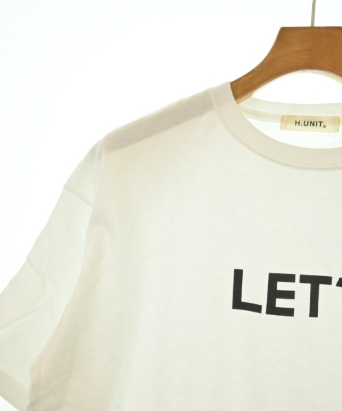 H.UNIT STORE LABEL（エイチユニットストアレーベル）Tシャツ・カットソー 白 サイズ:M メンズ/2200613143356